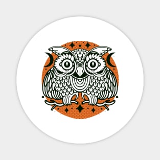 Halloween owl Magnet